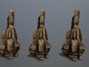 Rocce del deserto Modello 3D