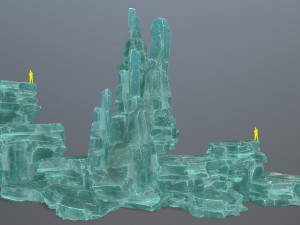 Ice rocks 3D 모델
