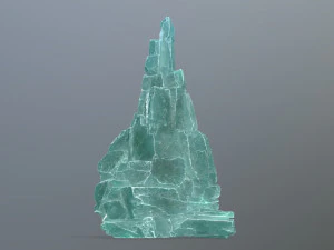 Ice rocks 3D Model