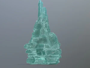 Ice rocks 3D Model