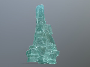 Ice rocks Modello 3D