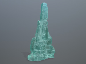 Ice rocks Modello 3D