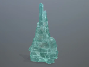 Ice rocks 3D Model