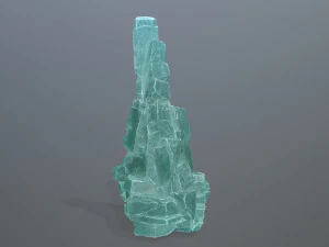 Ice rocks 3D Model