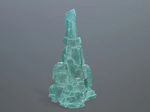 Ice rocks 3D Model
