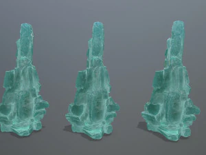 Ice rocks 3D Model