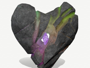 Broken heart Modèle 3D