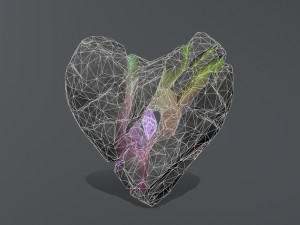 Broken heart 3D मॉडल