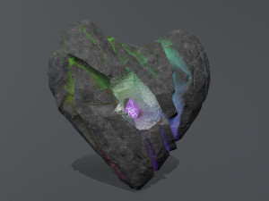 Broken heart 3D मॉडल
