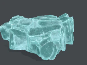 Ice rocks 3D Model