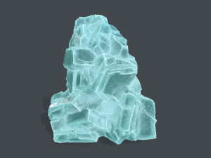 Ice rocks 3D Model