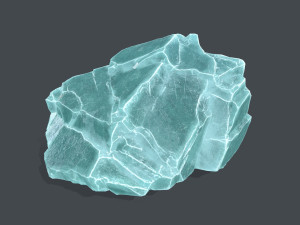 Ice rocks 3D Model