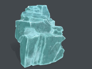 Ice rocks 3D Model