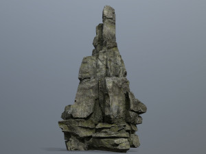 Cliff rocks 3D Model