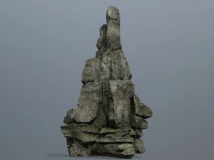 Cliff rocks 3D Model