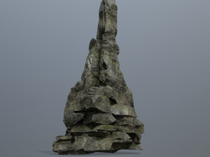 Cliff rocks 3D Model