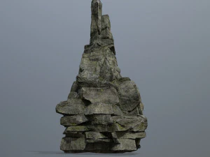 Cliff rocks 3D Model