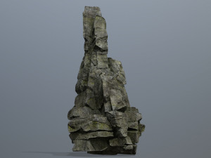 Cliff rocks 3D Model