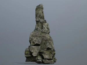 Cliff rocks 3D Model