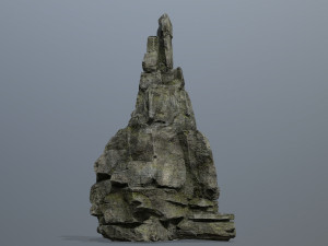 Cliff rocks 3D Model