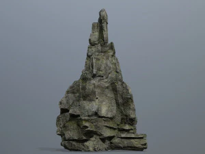 Cliff rocks 3D Model