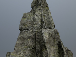 Cliff rocks 3D Model