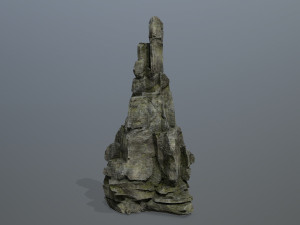Cliff rocks 3D Model