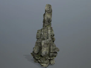 Cliff rocks 3D Model