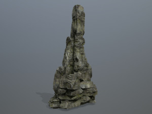 Cliff rocks 3D Model