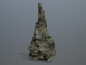 Cliff rocks 3D Model