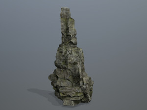 Cliff rocks 3D Model