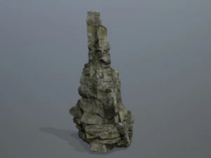 Cliff rocks 3D Model