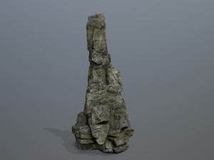 Cliff rocks 3D Model