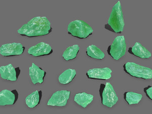 Ice rocks 3D Model