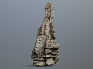 Desert rocks Model 3D