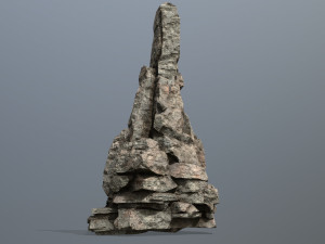 Desert rocks Model 3D