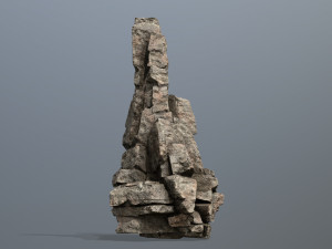Desert rocks Model 3D