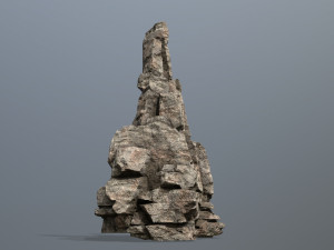 Desert rocks Model 3D