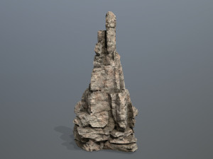 Desert rocks Model 3D