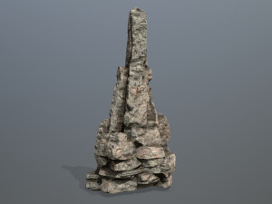Desert rocks Model 3D