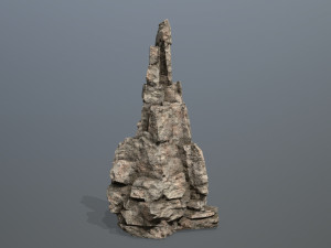 Desert rocks Model 3D