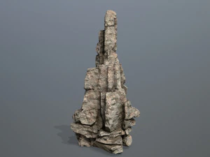 사막의 바위 3D 모델