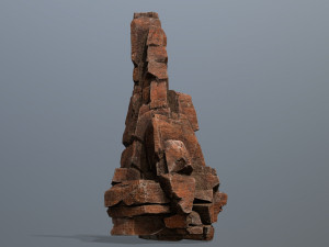 Desert rocks 3D Model