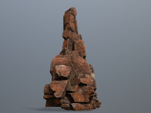 Desert rocks 3D Model