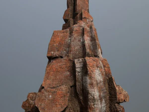 रेगिस्तानी चट्टानें 3D मॉडल