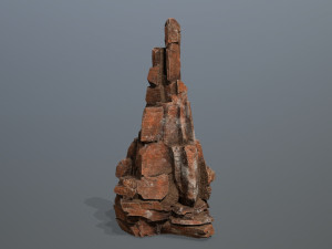 Desert rocks 3D Model