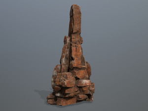 Desert rocks 3D Model