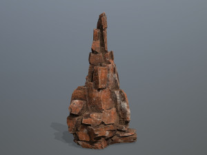 Desert rocks 3D Model