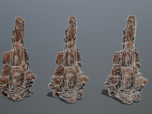 Desert rocks 3D Model