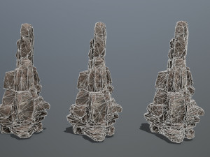 Desert rocks Modello 3D